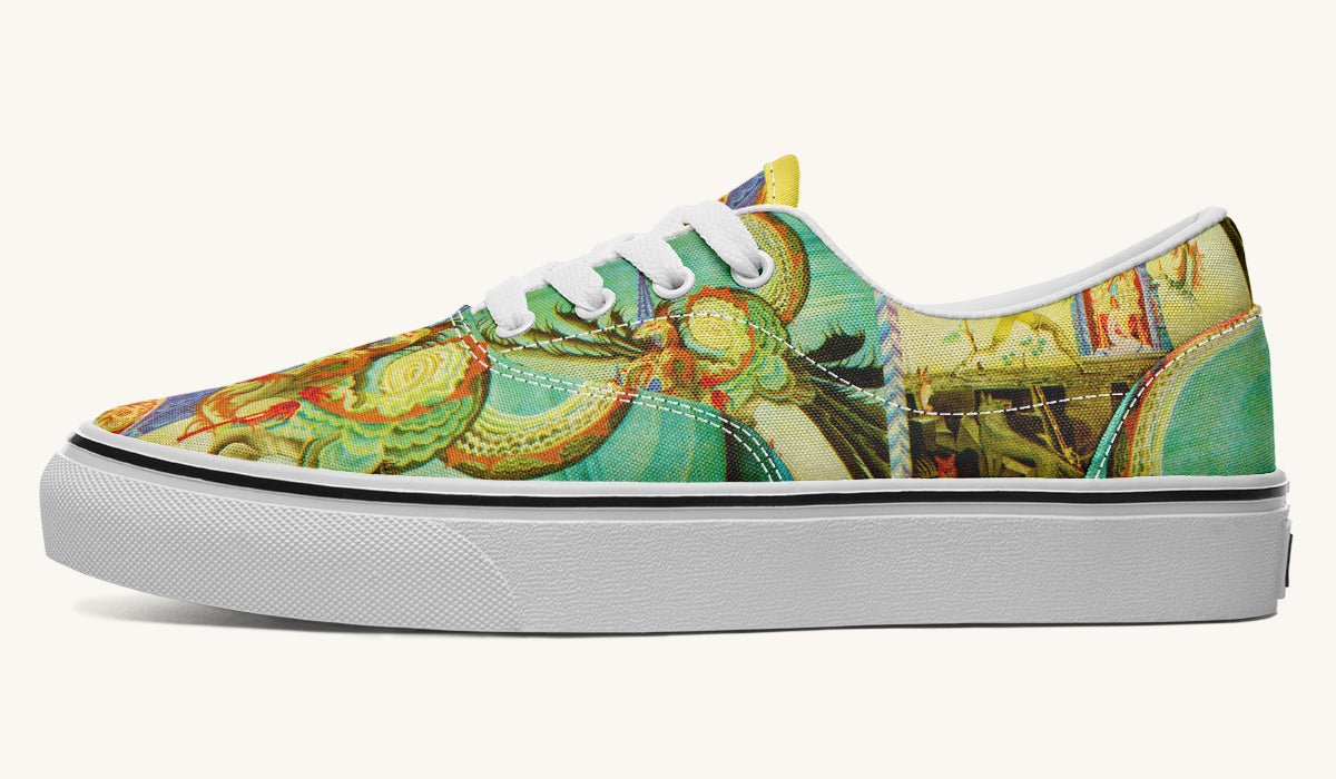 Before The Dragon Broke The Sky Classic Shoes - Jaded Lament