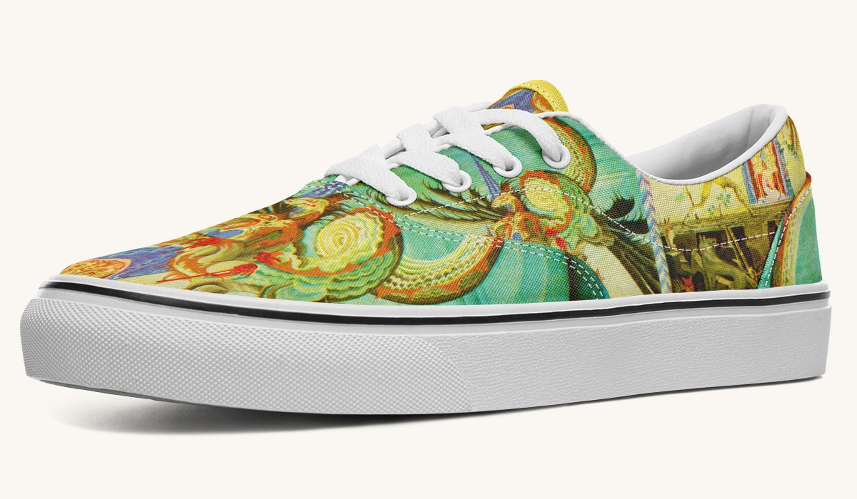Before The Dragon Broke The Sky Classic Shoes - Jaded Lament