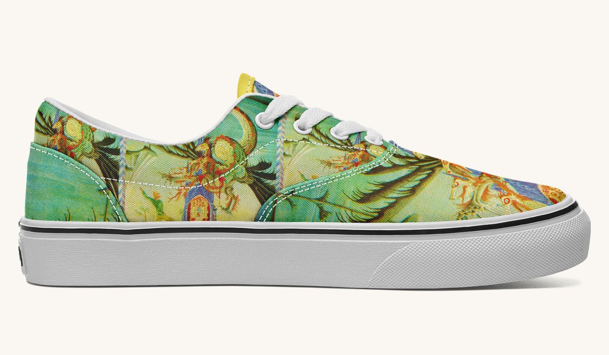 Before The Dragon Broke The Sky Classic Shoes - Jaded Lament