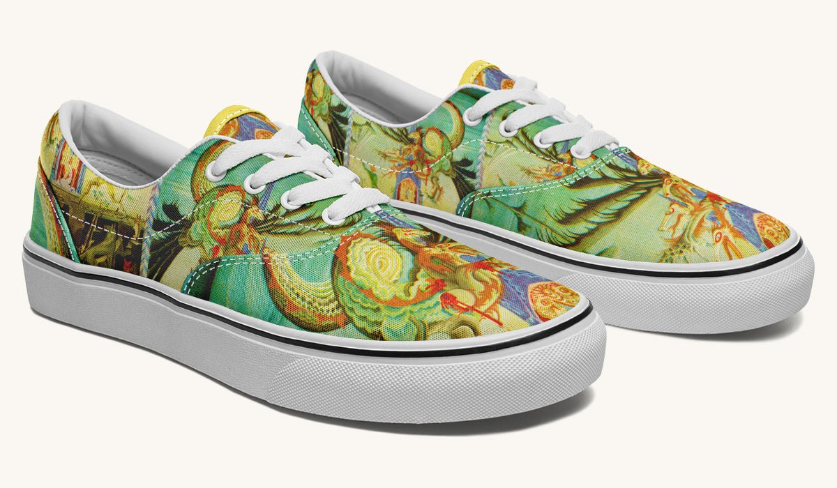 Before The Dragon Broke The Sky Classic Shoes - Jaded Lament