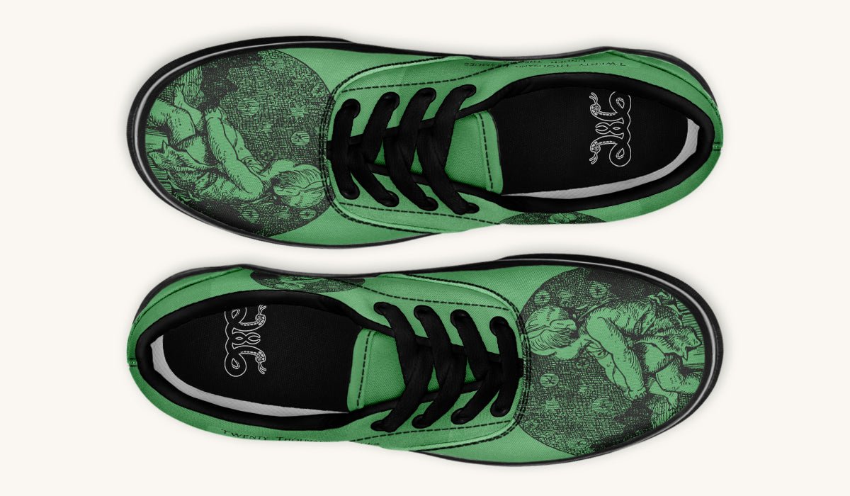 Beneath The Green Silence Classic Shoes - Jaded Lament