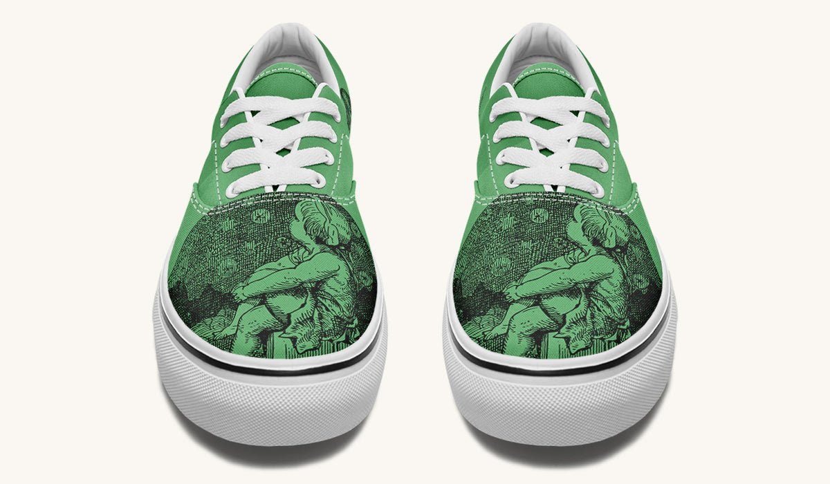 Beneath The Green Silence Classic Shoes - Jaded Lament
