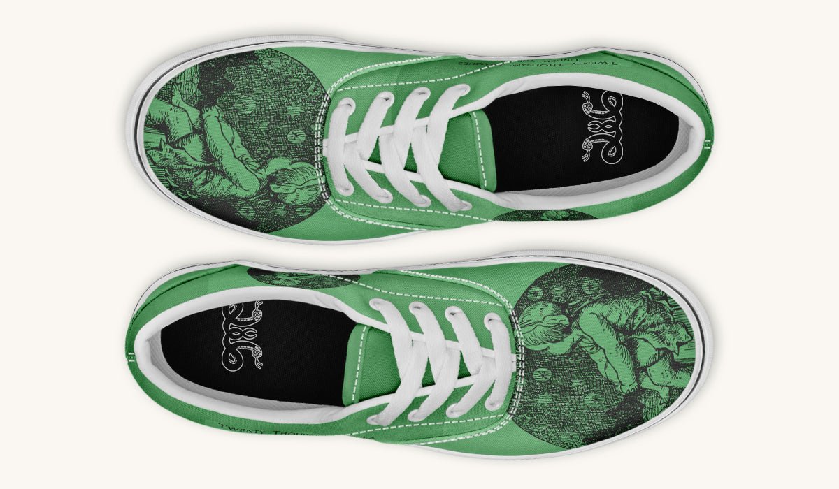 Beneath The Green Silence Classic Shoes - Jaded Lament