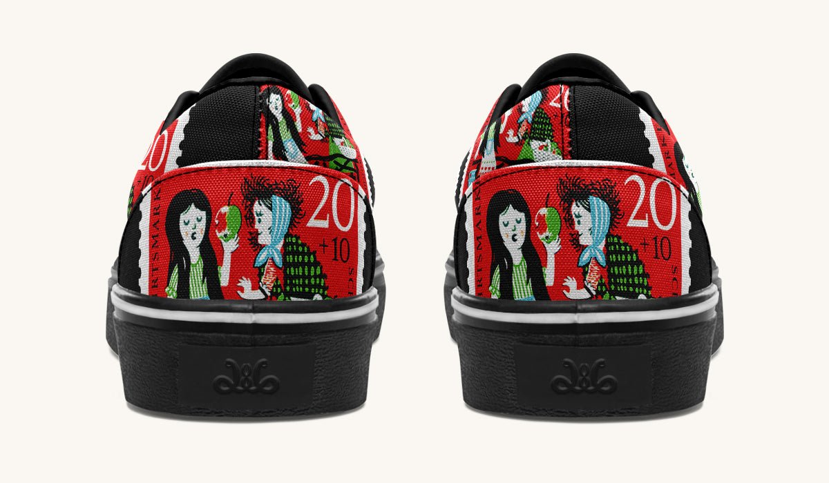 Beneath The Red Canopy Classic Shoes - Jaded Lament