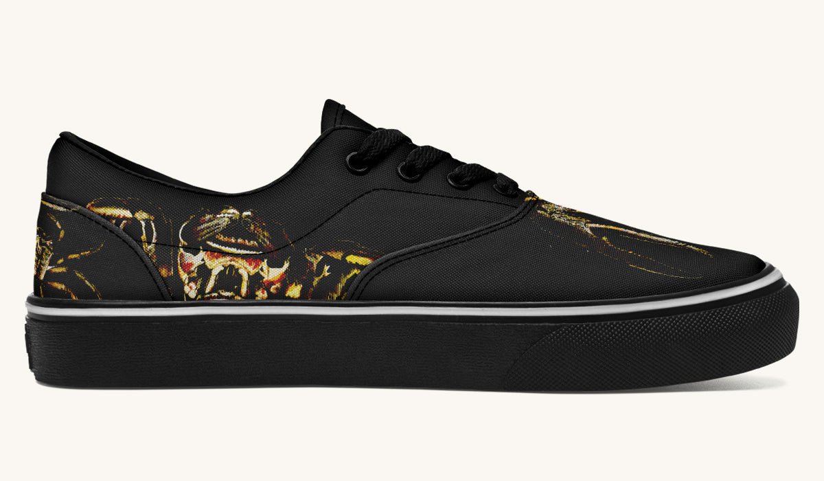 Crawl The Sea Of Stars Black Classic Shoes - Jaded Lament