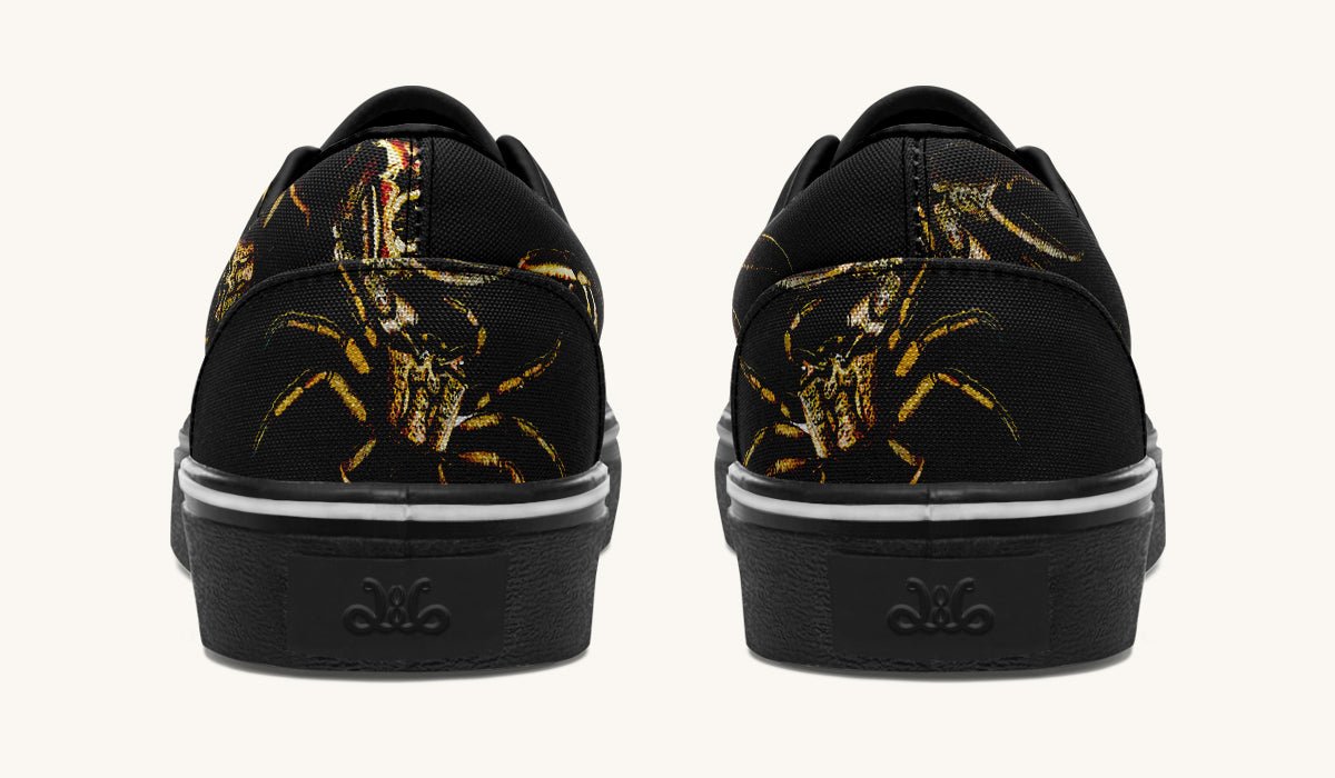 Crawl The Sea Of Stars Black Classic Shoes - Jaded Lament