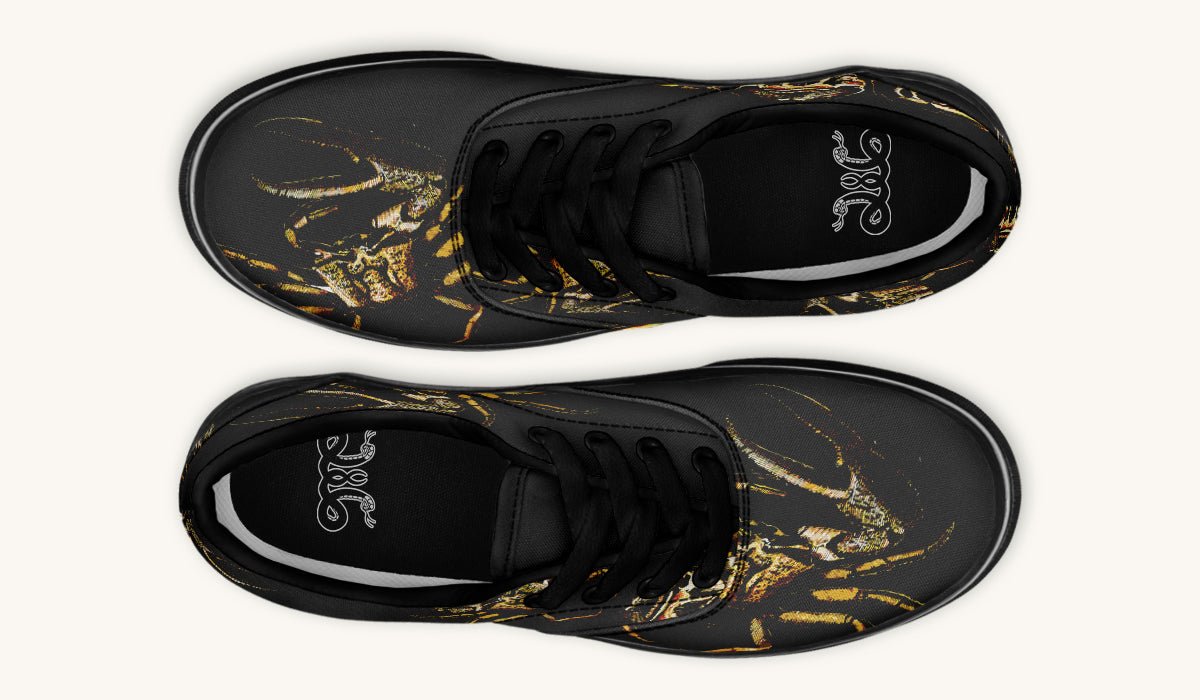 Crawl The Sea Of Stars Black Classic Shoes - Jaded Lament