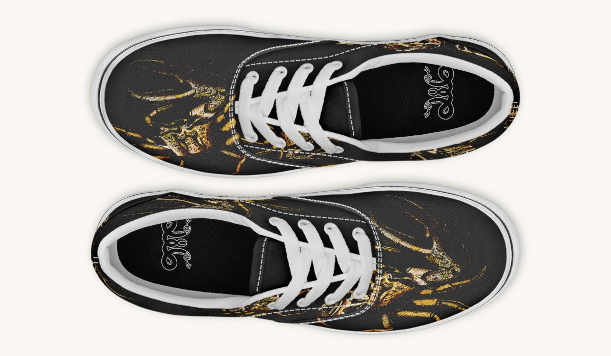 Crawl The Sea Of Stars Black Classic Shoes - Jaded Lament