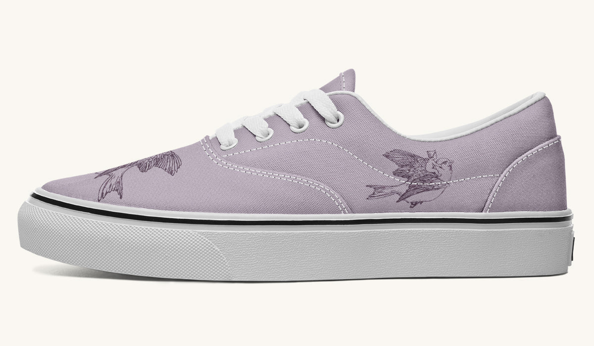 Feather And Cloud Classic Shoes - Jaded Lament