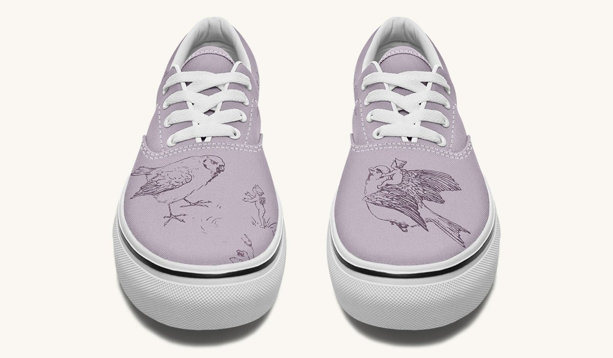 Feather And Cloud Classic Shoes - Jaded Lament