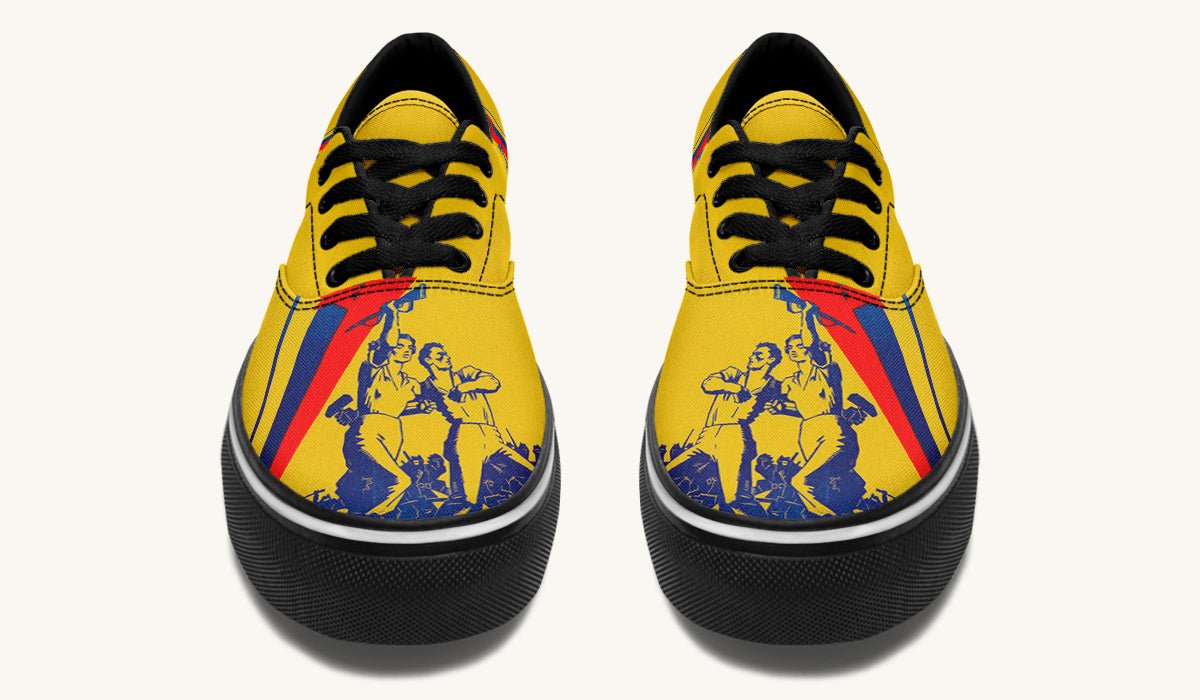 From The Ground We Rise Classic Shoes - Jaded Lament