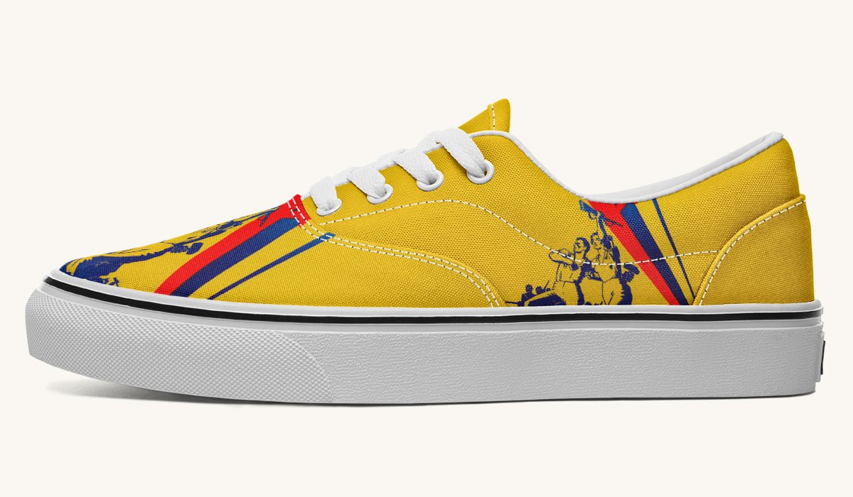 From The Ground We Rise Classic Shoes - Jaded Lament