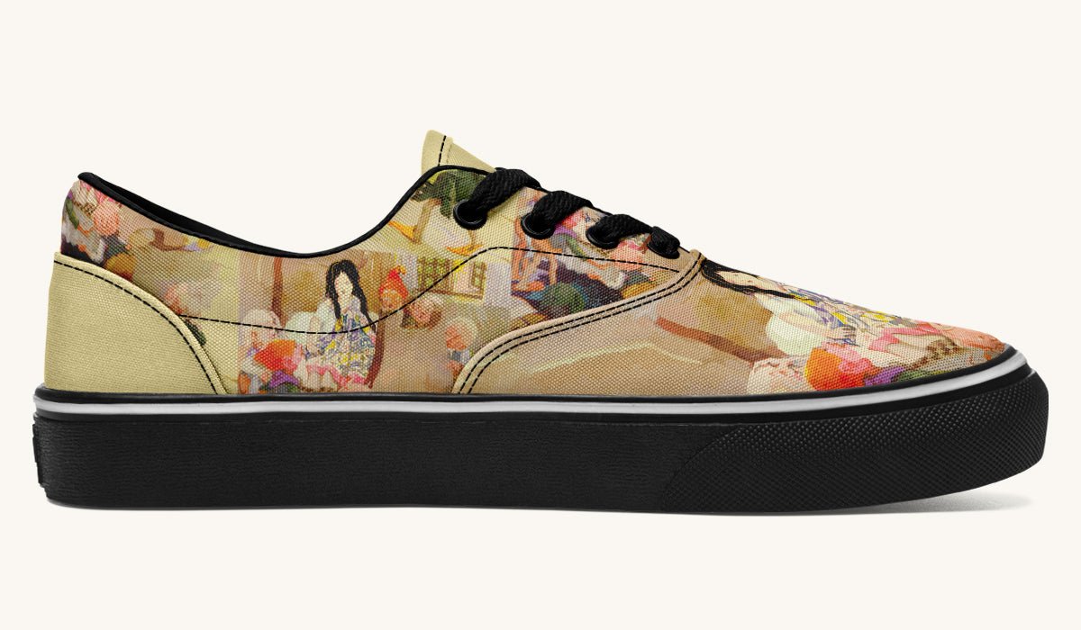 House Of Gentle Shadows Classic Shoes - Jaded Lament