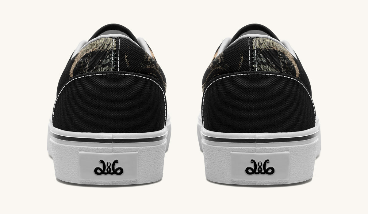 Kraken Unleashed Black Classic Shoes - Jaded Lament