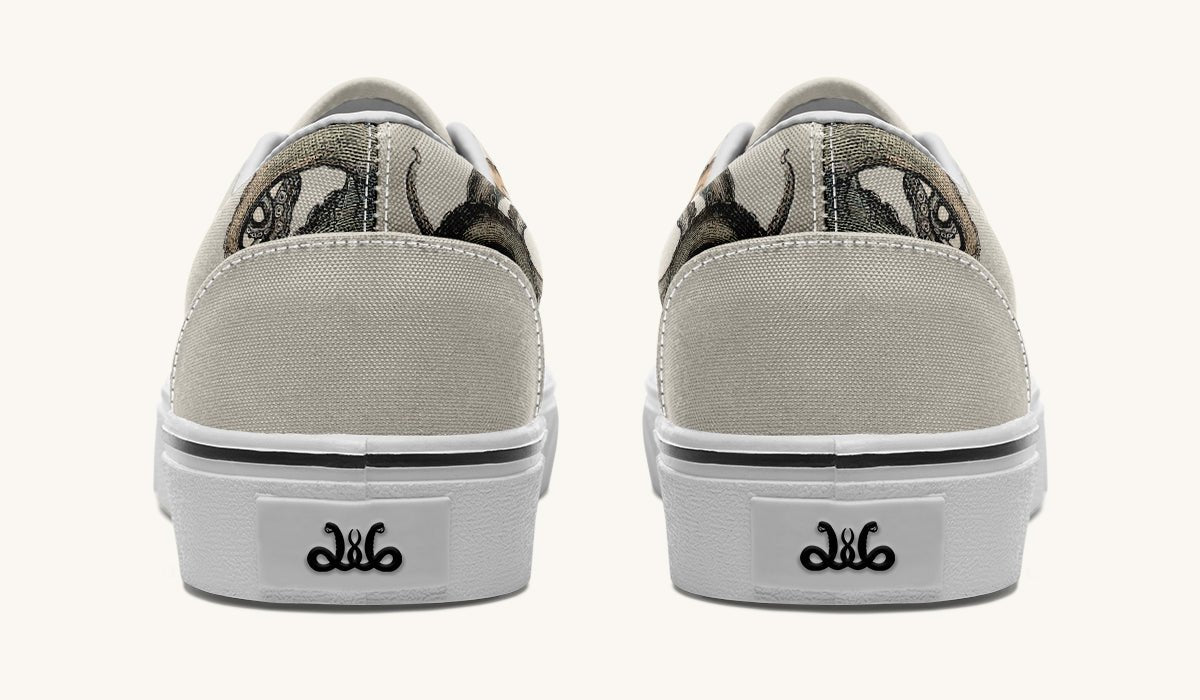 Kraken Unleashed Light Brown Classic Shoes - Jaded Lament