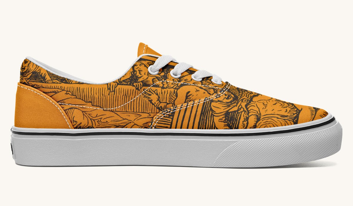 Lament Of The Carved Classic Shoes - Jaded Lament