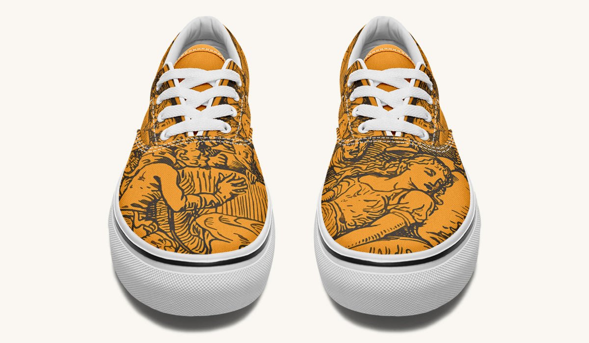 Lament Of The Carved Classic Shoes - Jaded Lament