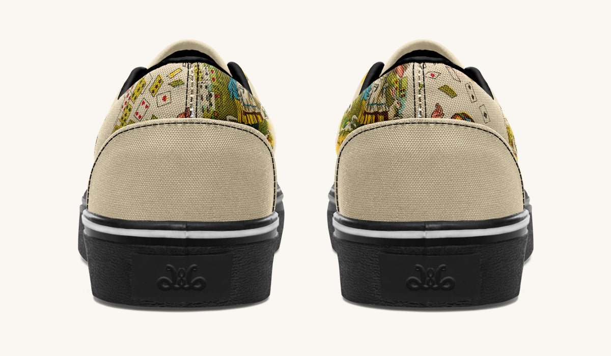 Let The Cards Fall Classic Shoes - Jaded Lament