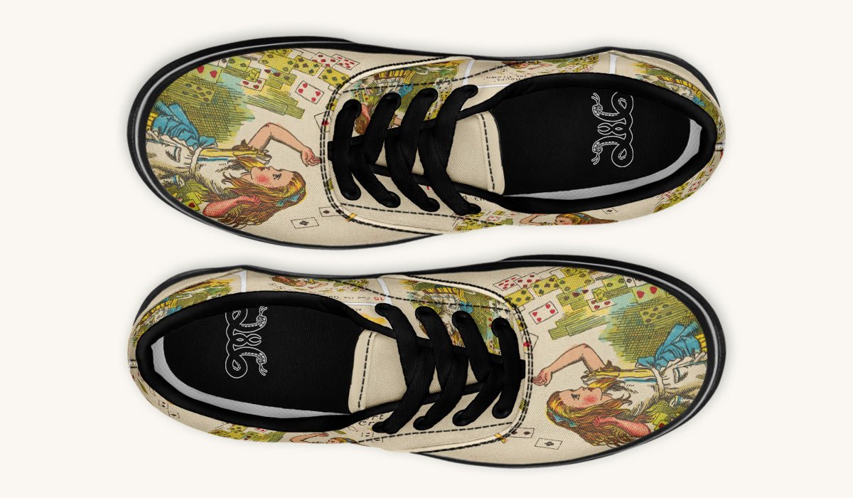 Let The Cards Fall Classic Shoes - Jaded Lament