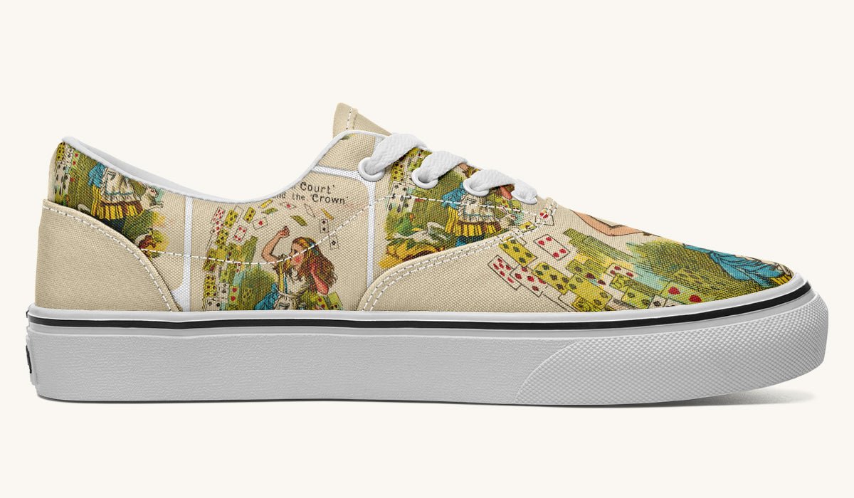 Let The Cards Fall Classic Shoes - Jaded Lament