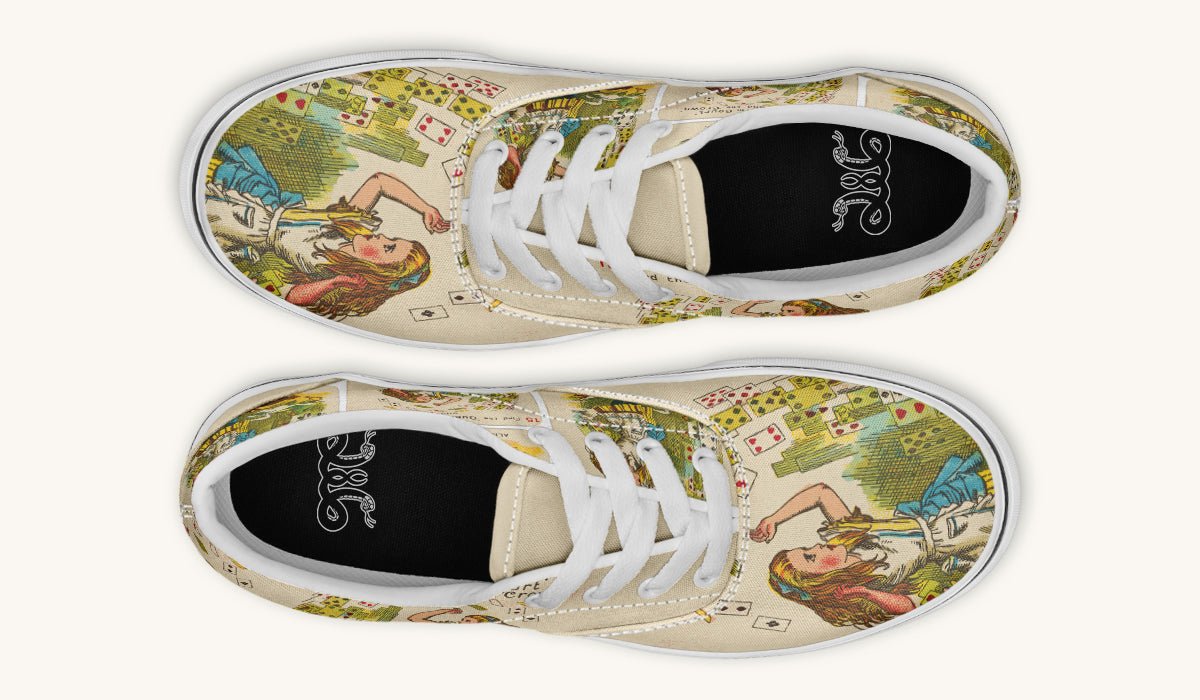 Let The Cards Fall Classic Shoes - Jaded Lament