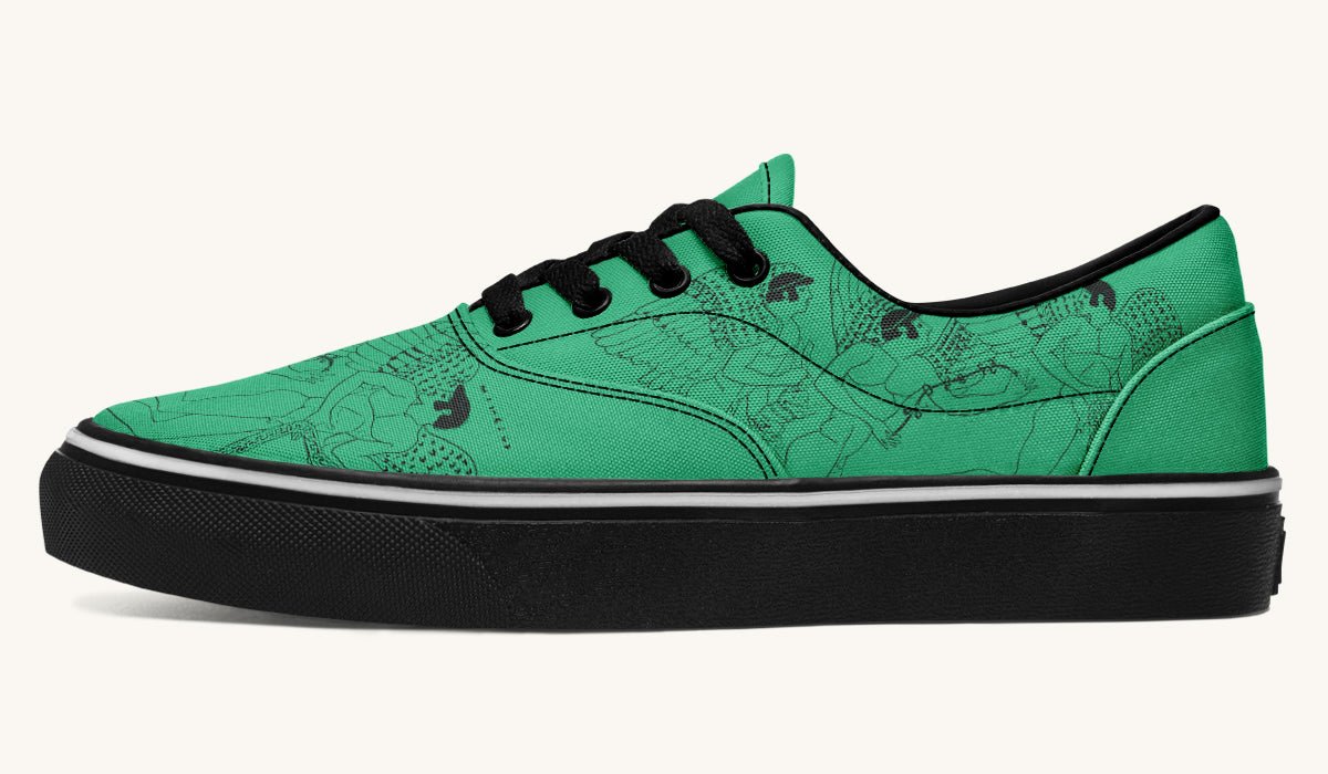Love Gods In Flight Classic Shoes - Jaded Lament