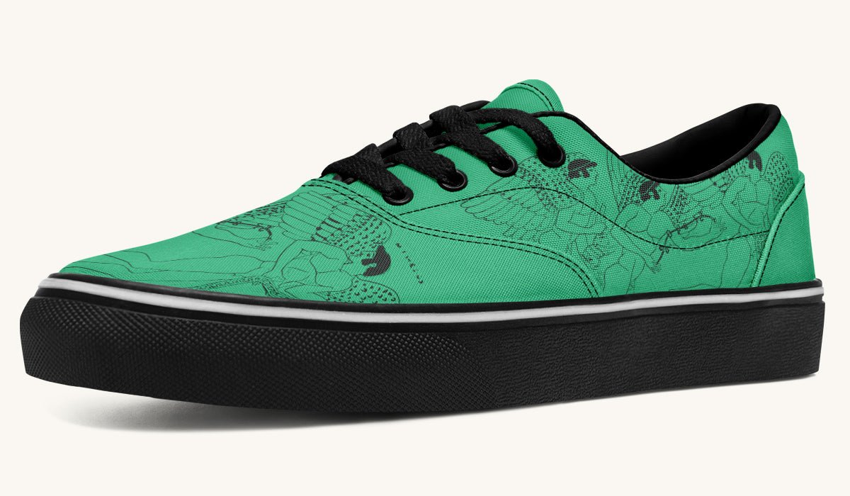 Love Gods In Flight Classic Shoes - Jaded Lament