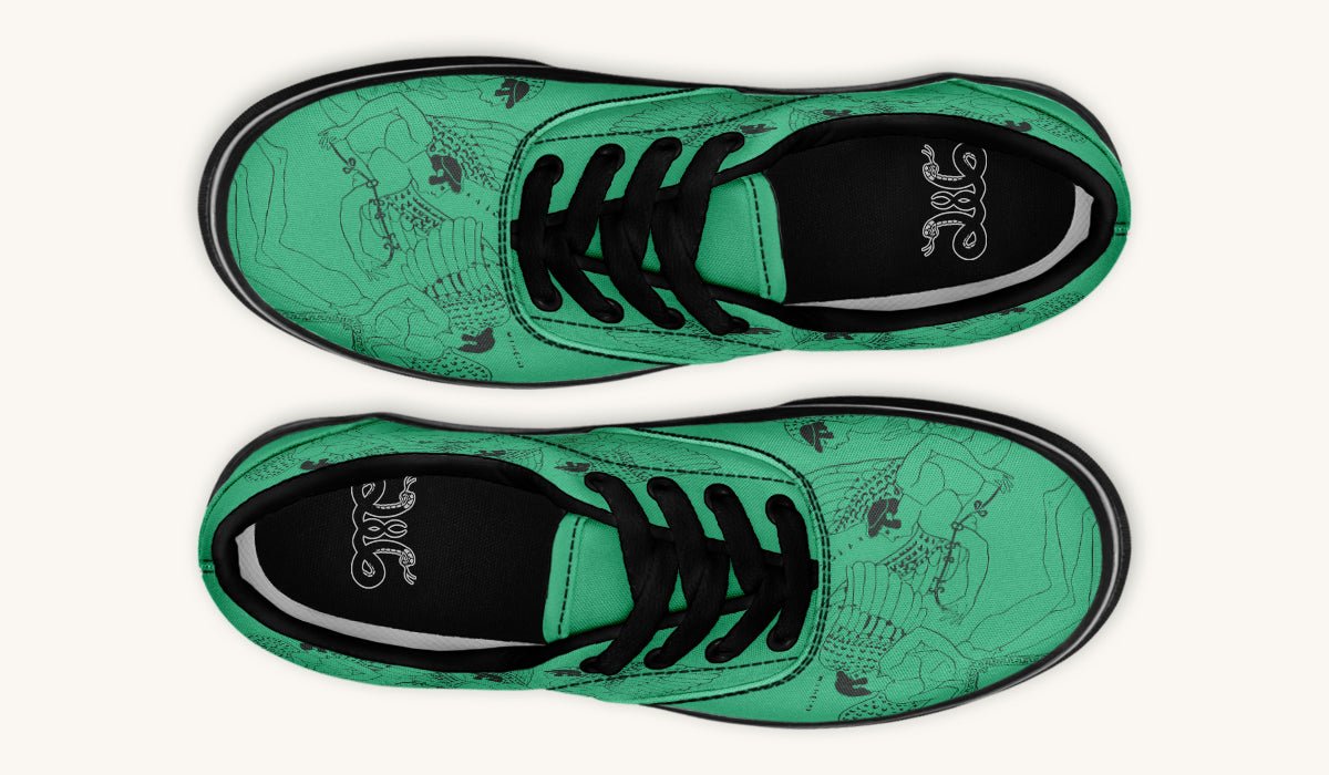 Love Gods In Flight Classic Shoes - Jaded Lament