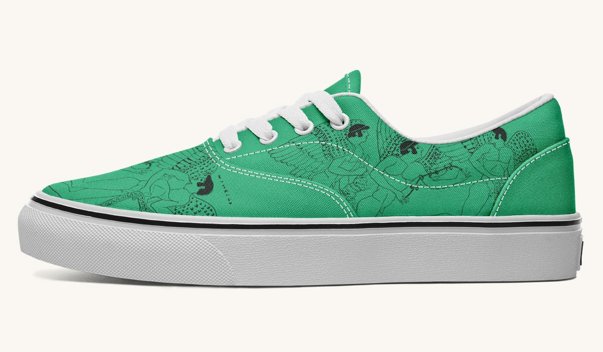 Love Gods In Flight Classic Shoes - Jaded Lament