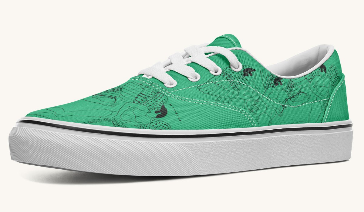 Love Gods In Flight Classic Shoes - Jaded Lament