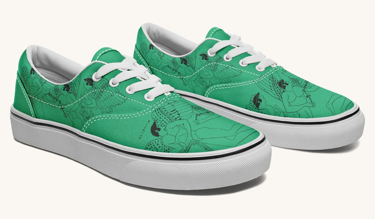 Love Gods In Flight Classic Shoes - Jaded Lament