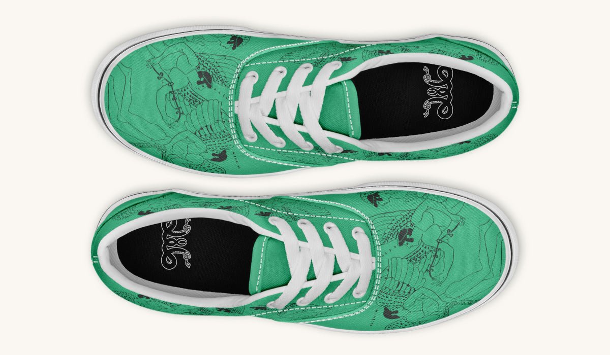 Love Gods In Flight Classic Shoes - Jaded Lament