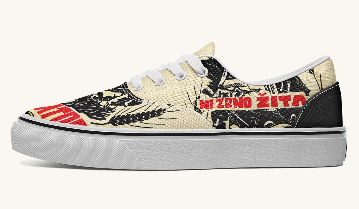 Not A Grain Of Wheat To The Occupier Classic Shoes - Jaded Lament