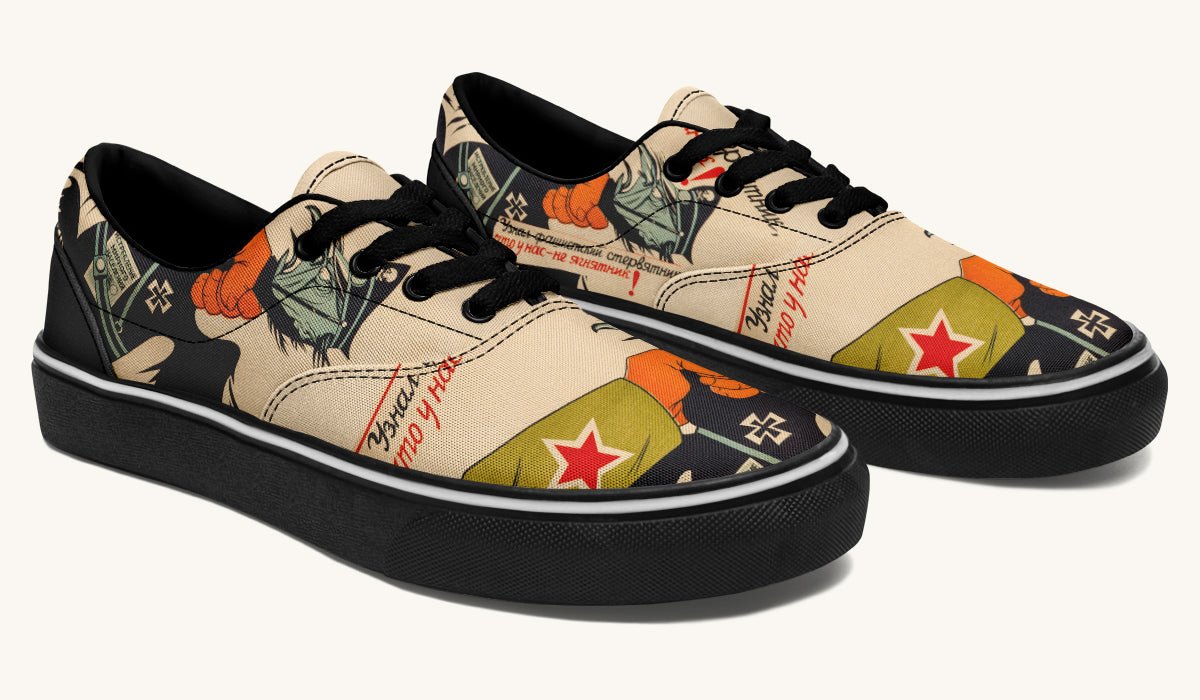 Not A Land Of Lambs Classic Shoes - Jaded Lament