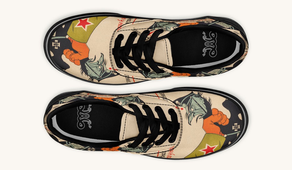 Not A Land Of Lambs Classic Shoes - Jaded Lament