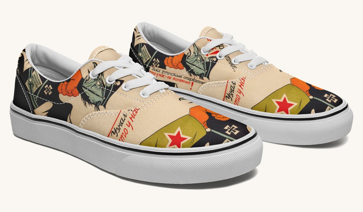 Not A Land Of Lambs Classic Shoes - Jaded Lament