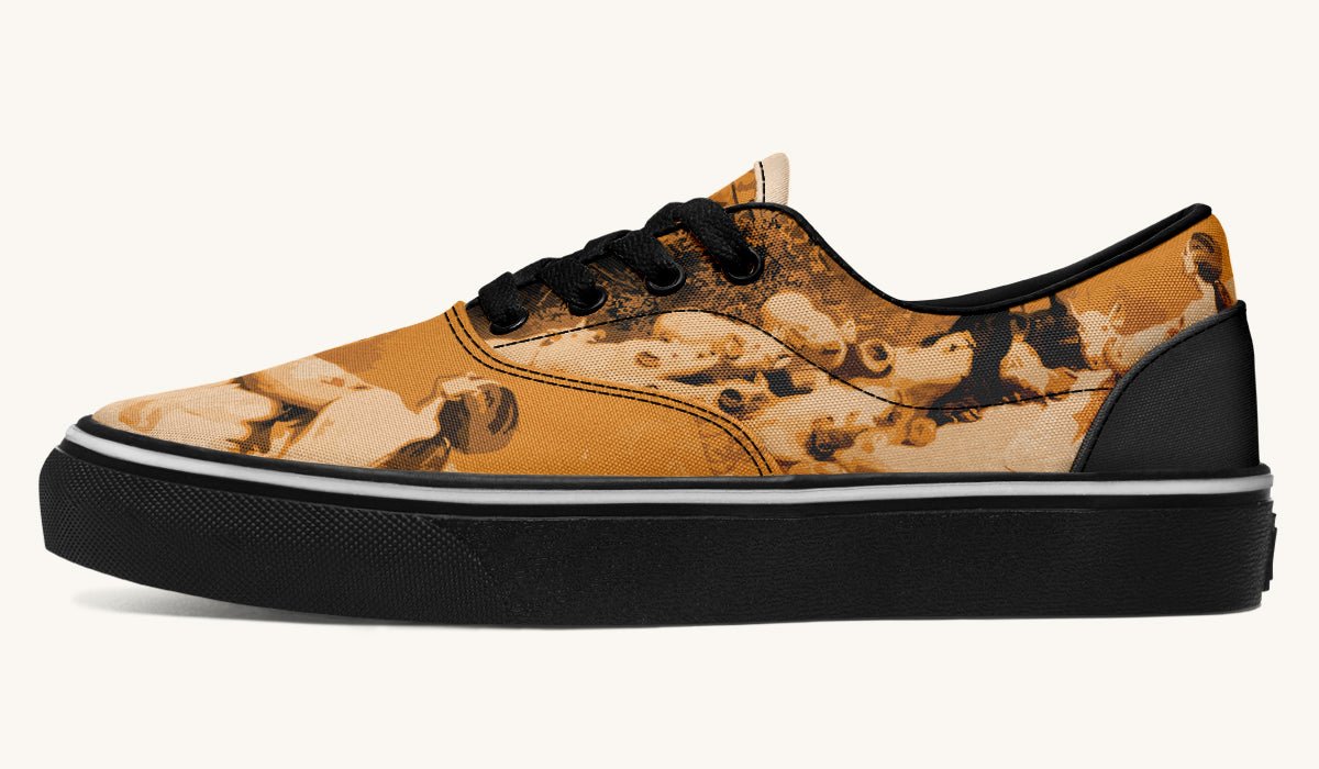 Swine Eyed And Listening To Circe Classic Shoes - Jaded Lament