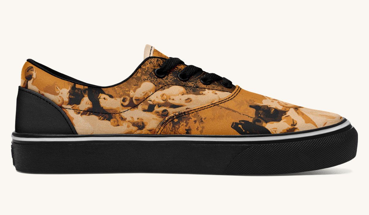 Swine Eyed And Listening To Circe Classic Shoes - Jaded Lament