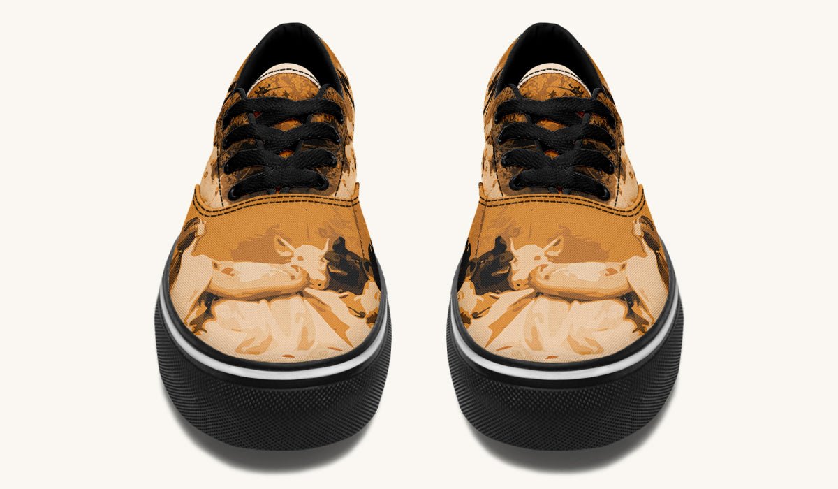 Swine Eyed And Listening To Circe Classic Shoes - Jaded Lament