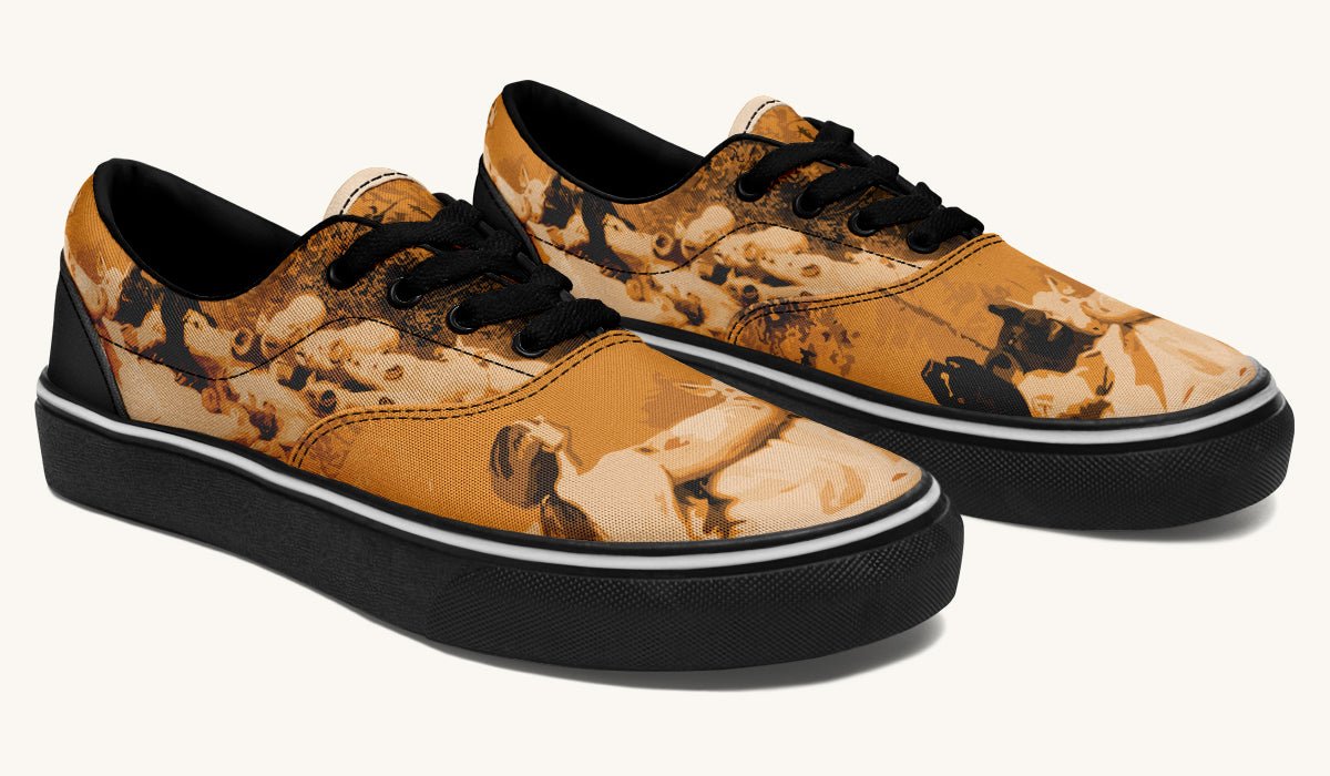 Swine Eyed And Listening To Circe Classic Shoes - Jaded Lament