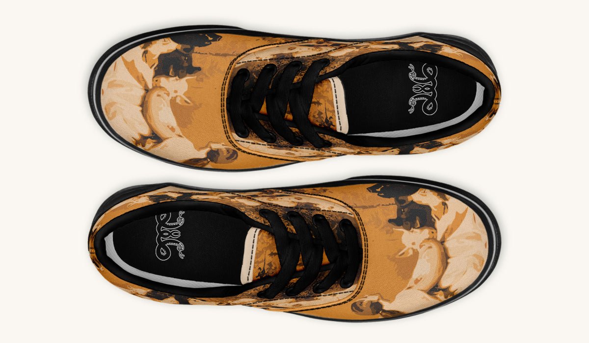 Swine Eyed And Listening To Circe Classic Shoes - Jaded Lament