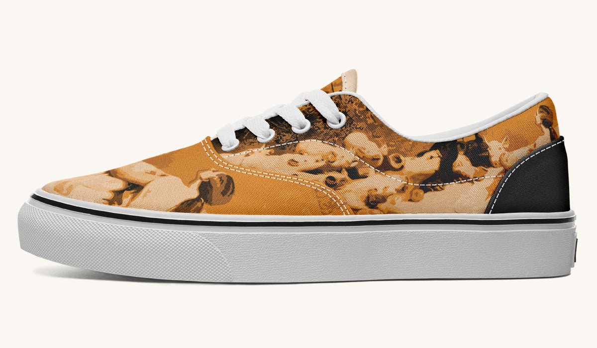 Swine Eyed And Listening To Circe Classic Shoes - Jaded Lament