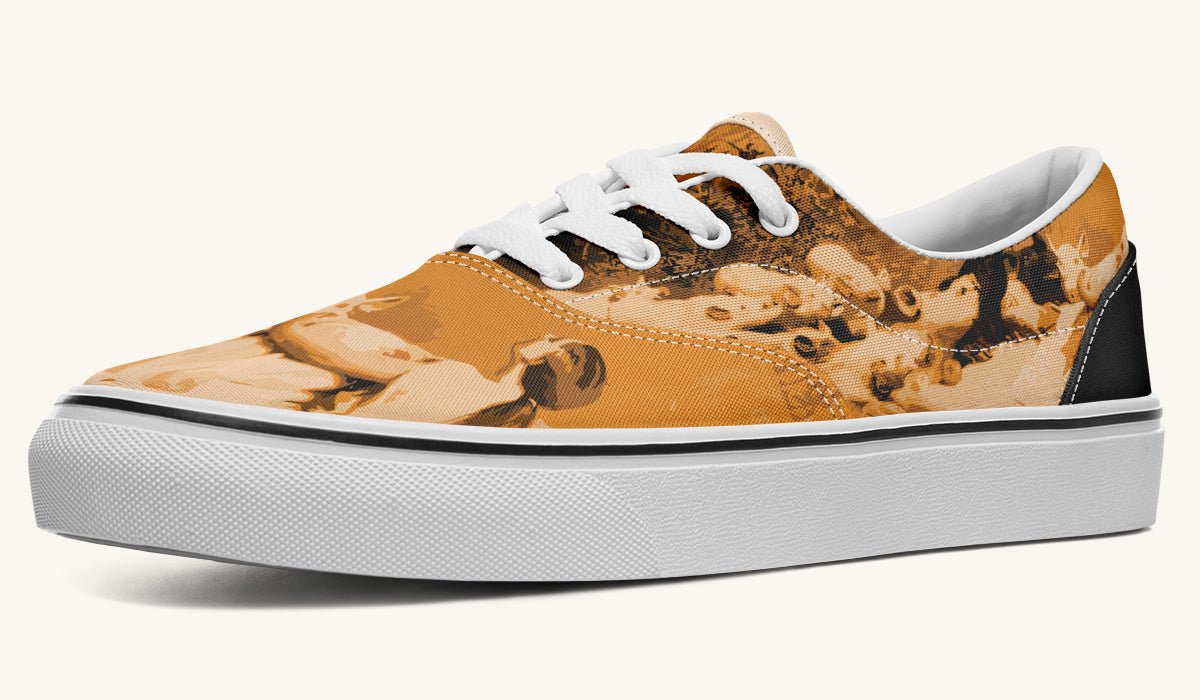 Swine Eyed And Listening To Circe Classic Shoes - Jaded Lament