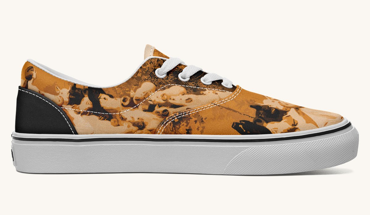 Swine Eyed And Listening To Circe Classic Shoes - Jaded Lament