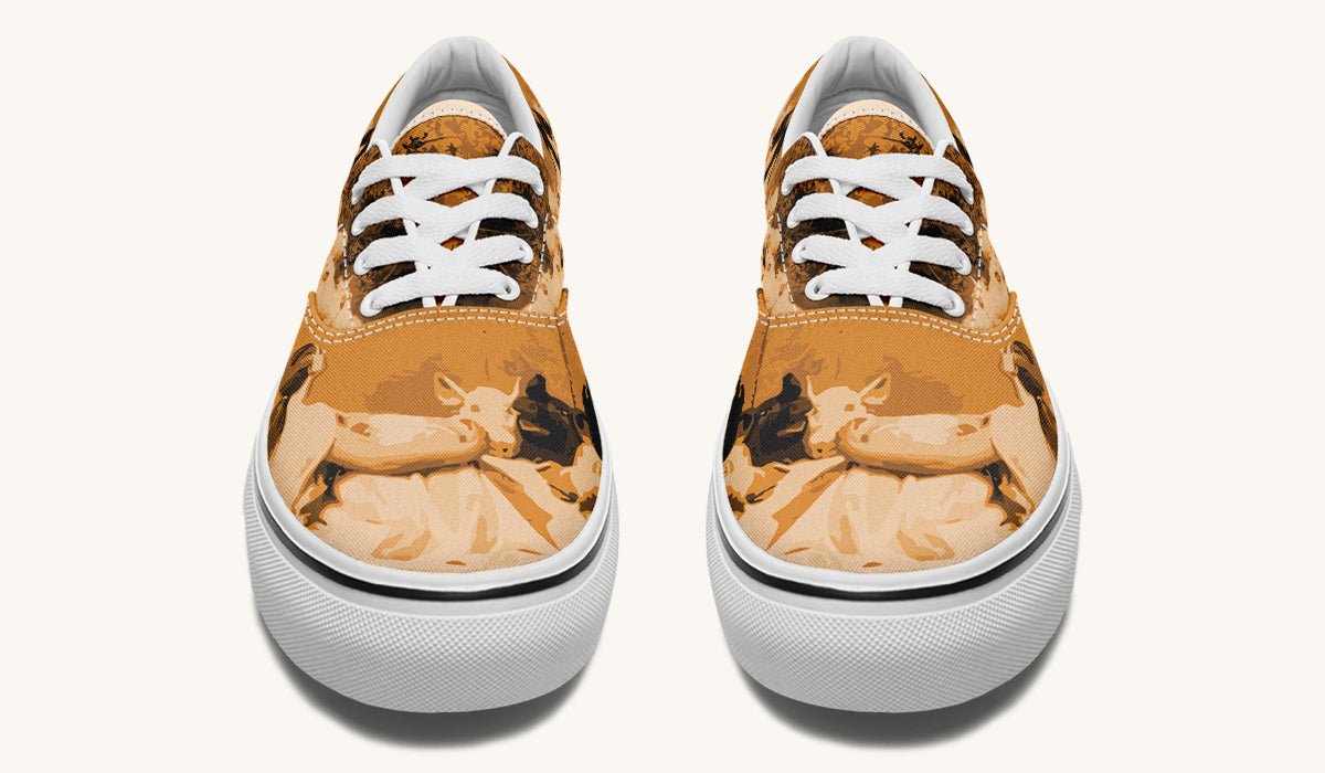 Swine Eyed And Listening To Circe Classic Shoes - Jaded Lament