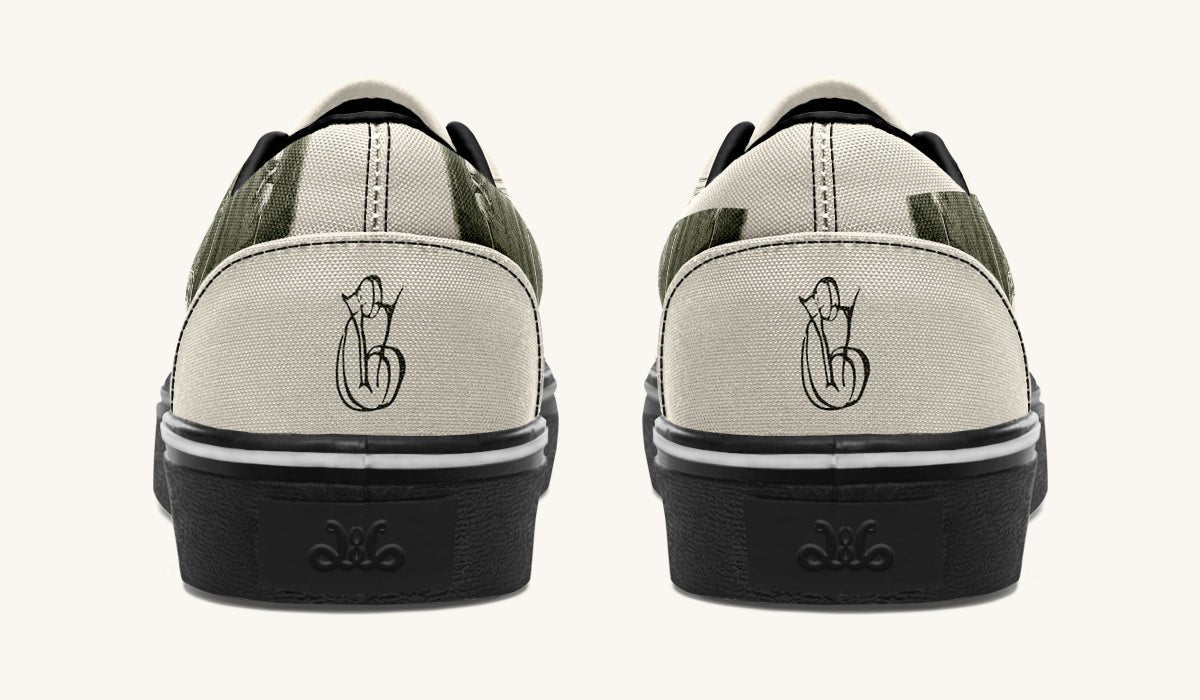 The Bear Shall Be Thy Choice Cream Classic Shoes - Jaded Lament