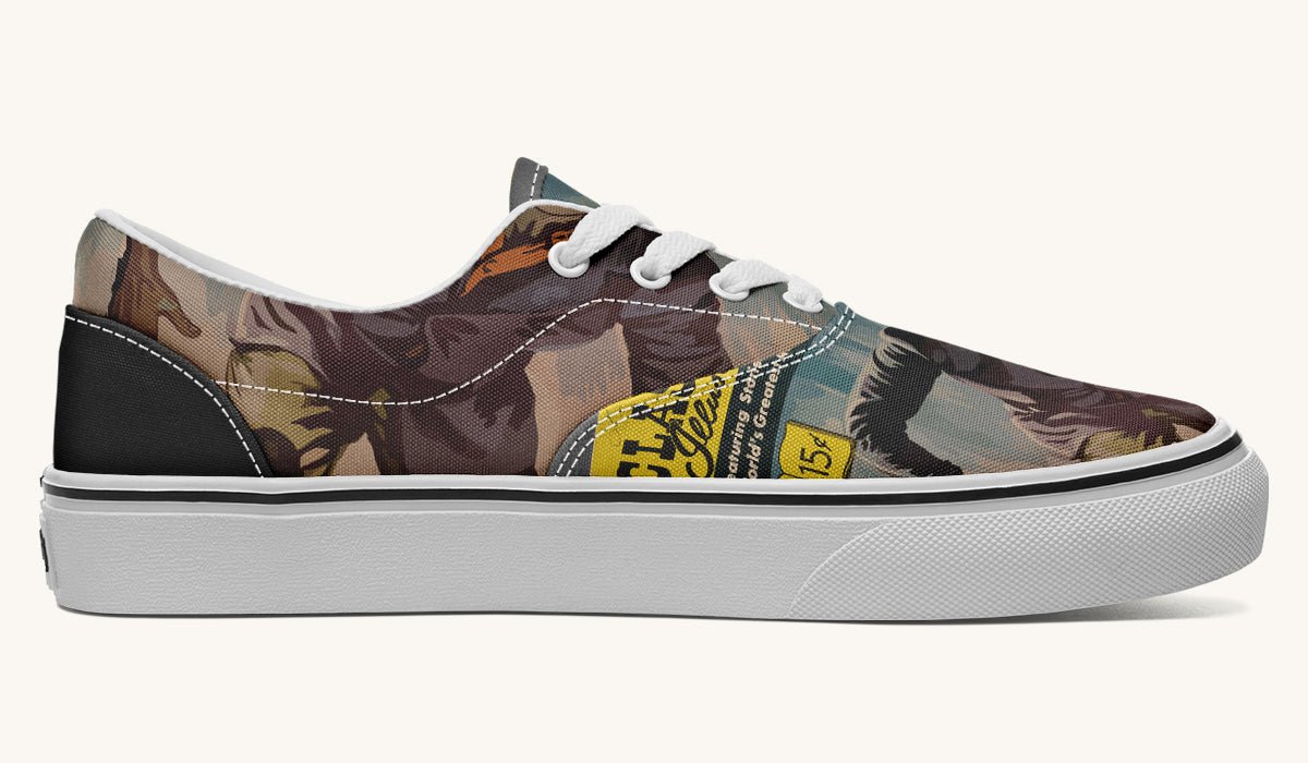 The Body You Made Cream Classic Shoes - Jaded Lament