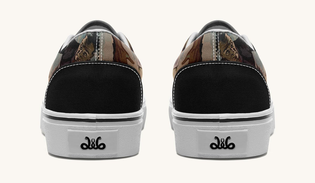 The Body You Made Cream Classic Shoes - Jaded Lament