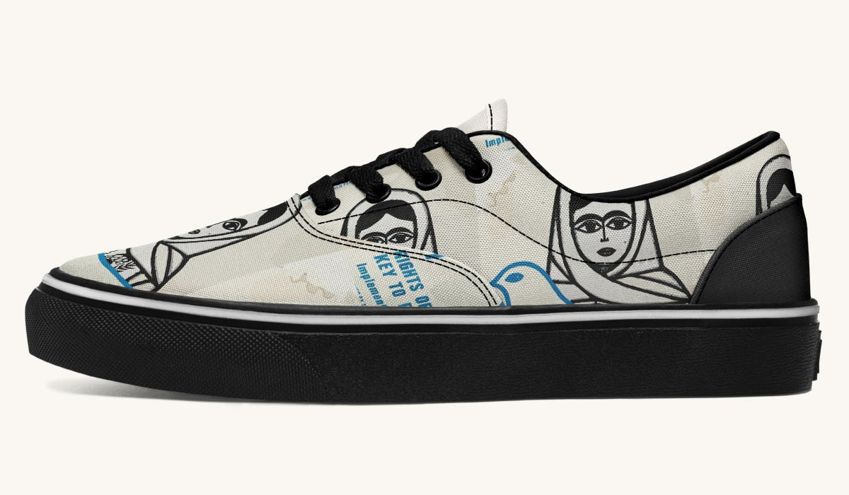 The Watching Woman Classic Shoes - Jaded Lament