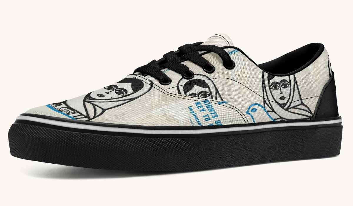 The Watching Woman Classic Shoes - Jaded Lament